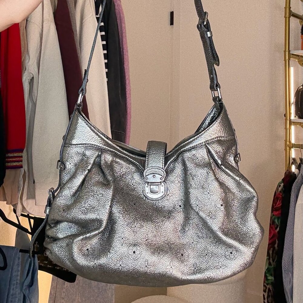 Louis Vuitton Metallic Hobo Bog
